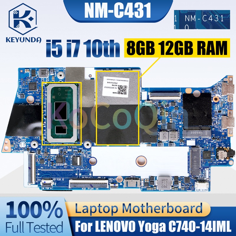 NM-C431 LENOVO Yoga C740-14IML - Ddr4 8Gb incelemesi ve fiyatı