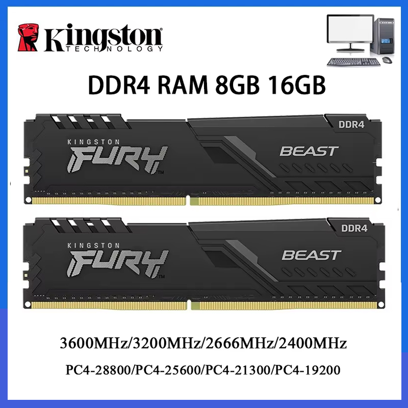 DDR4 Kingston BEAST RAM 3200MH - Ddr4 3200 16Gb incelemesi ve fiyatı
